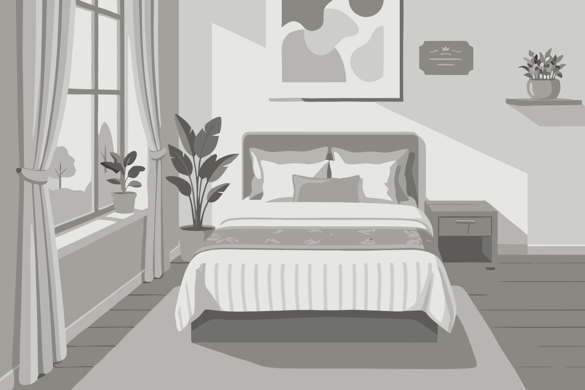 Tweepersoonskamer met Eigen Badkamer